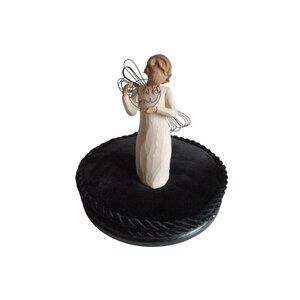 *Willow Tree 'Just for You' Angel Beige Tan Figurine Statue Sculpture Thank You